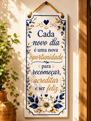 Azulejo decorativo de parede